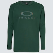 Wanderlust Ls Tee - Hunter Green