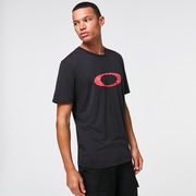 Laser Stripe Ellipse Tee - Blackout