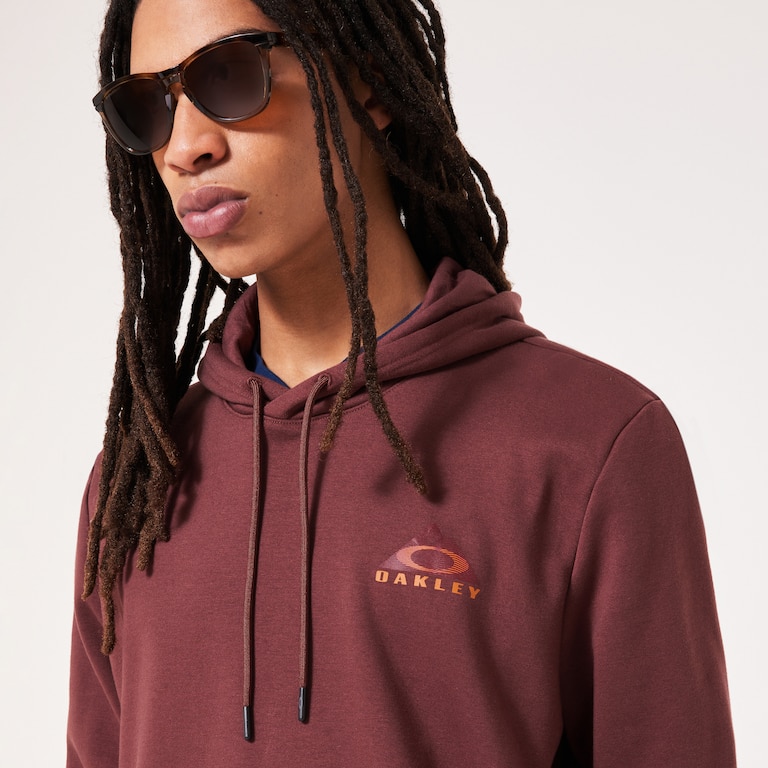 Lined Mountain Bark Hoodie - Grenache