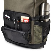 Utility Rolled Up Backpack - Dark Brush