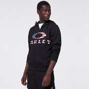 Bark FZ Hoodie - Black/American Flag