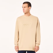 Embroidered B1B Crew Sweatshirt - Humus
