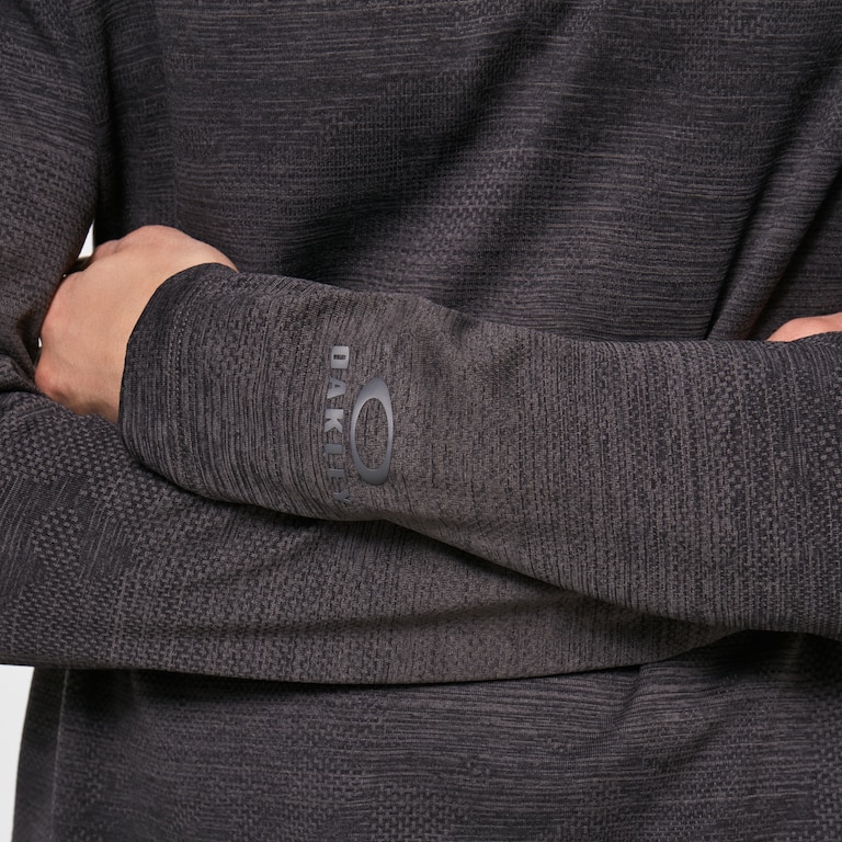 Oakley Contender Half Zip - Blackout Heather