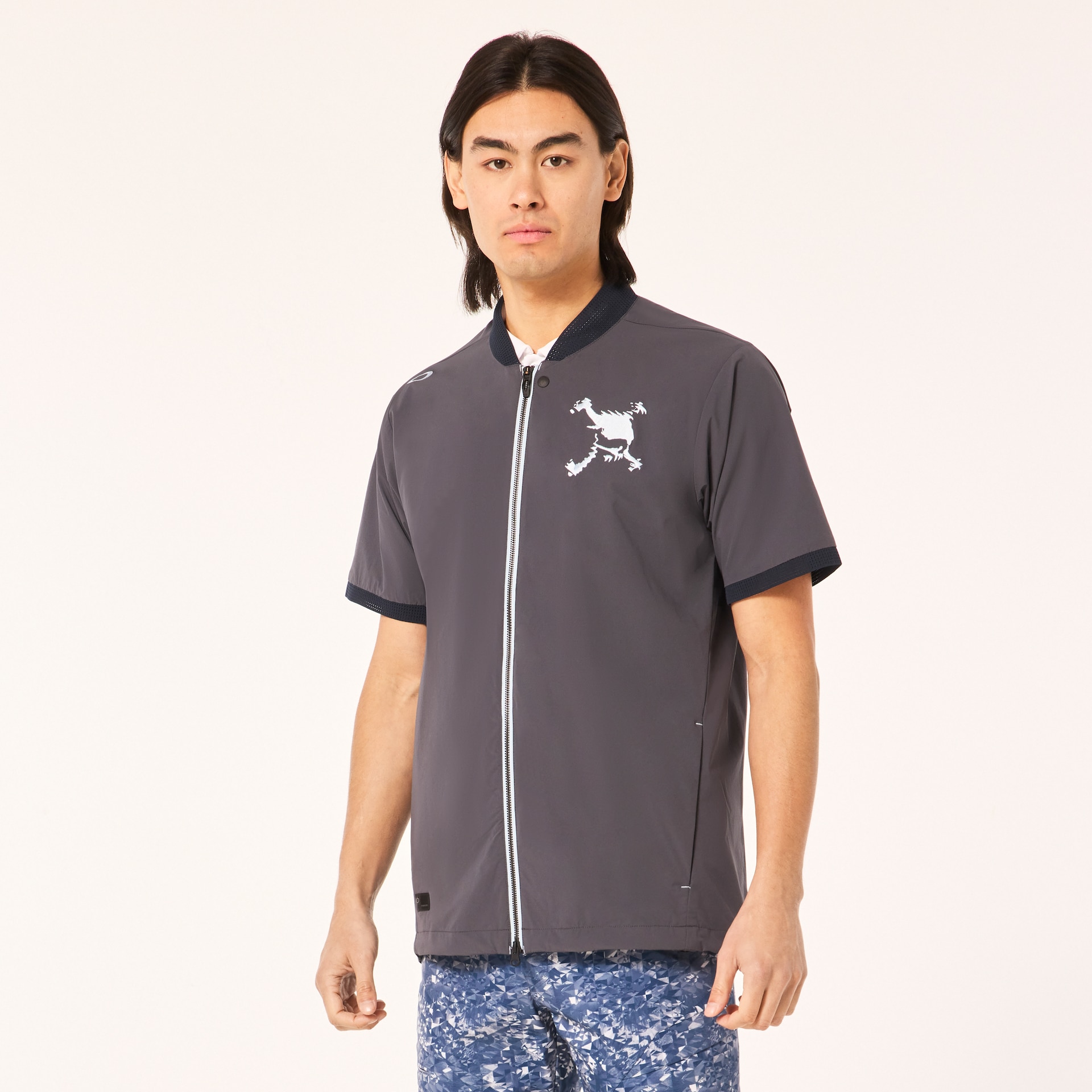 Oakley Skull SS Wind Jacket in Graphite | Oakley® JP