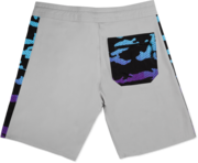 Bermuda Para Água Mark II Mesh Out Block - Stone Gray