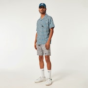 Sun Shirt Reduct - Check Stonewash