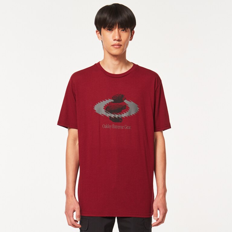 Gear Static Icon Tee - Iron Red