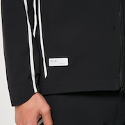 Skull Synchronism Hoody Jacket - Blackout