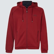 The Mask Fz Hoodie - Iron Red