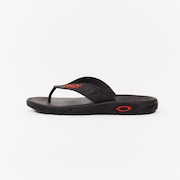 Chinelo Oakley Crowd B1B - Black/Orange