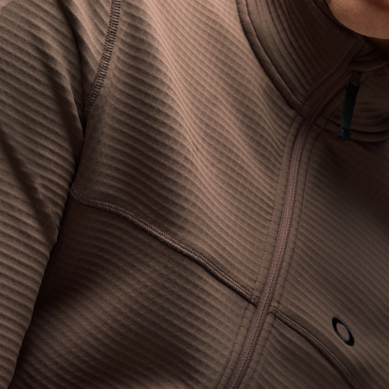 Canopy Full Zip Sweatshirt - Dark Umber