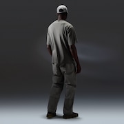Echo Mod Embroidered Tee - Granite Gray