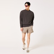 New Retro Fleece L/S Crew 1.0 - Shadow/black