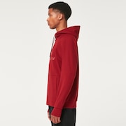 Static Wave Hoodie 2.0 - Iron Red