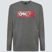 Locked In B1B Ls Tee - New Athletic Grey