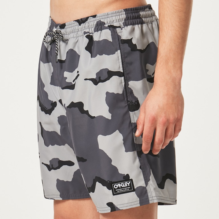 Wanderlust 18" Rc Beach Short - B1B Camo Dark Grey