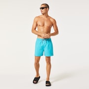 Beach Volley 16" Beachshort - Swimming Pool Blue
