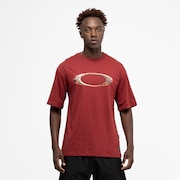 Camiseta Oakley Ellipse Magma - Red Night