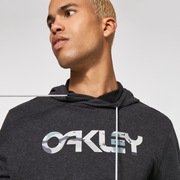 B1B Po Hoodie 2.0 - Dark Gray Heather/Camo Gray