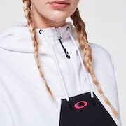 Snowdrop DWR Fleece - Black/White