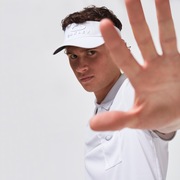 Blocked Gravity Polo - White