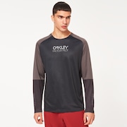 Factory Pilot Mtb LS Jersey - Black/Forged Iron