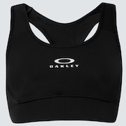 Ellipse Racerback Sports Bra - Blackout