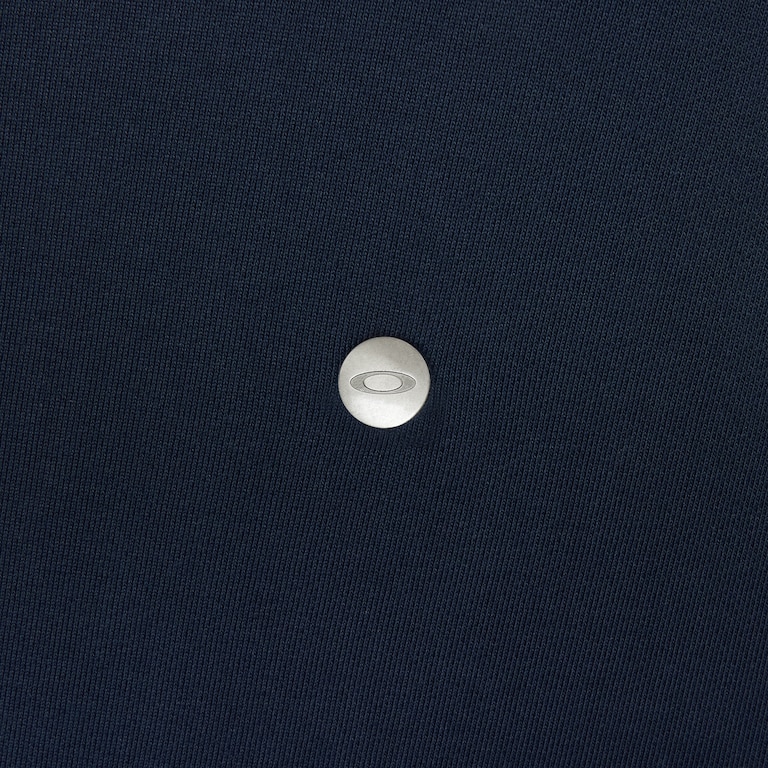 Hoodie Metallic Chest Coin - Abyss