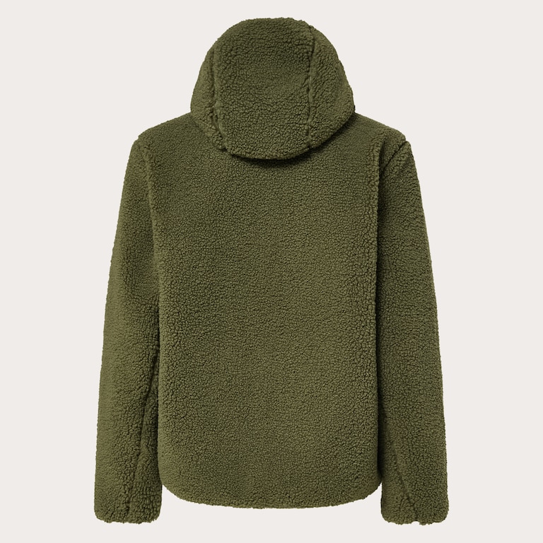 Snowdrift Full Zip Sherpa - Army Green