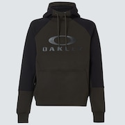 Sierra DWR Fleece Hoody - Black/Green