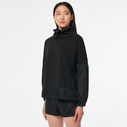 （女性用）Radiant Hybrid Stand Pullover 2.0 - Blackout