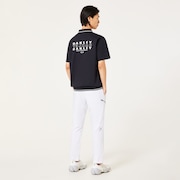 O-Sync Pack Abstract Hem Polo - Blackout