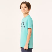 En Qdevo SS Tee O Bark Ytr 7.0 - Teal Blue