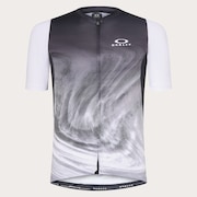 Endurance Dazzle Camo Jersey - Gradient Swirl Black/White