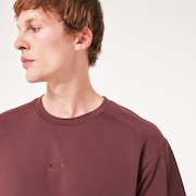 Dual French Terry Tee - Grenache