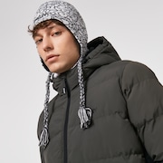 Tc Flaps Beanie - White Crackle Print