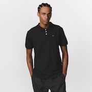 Camisa Polo Oakley Patch 2.0 Polo - Blackout