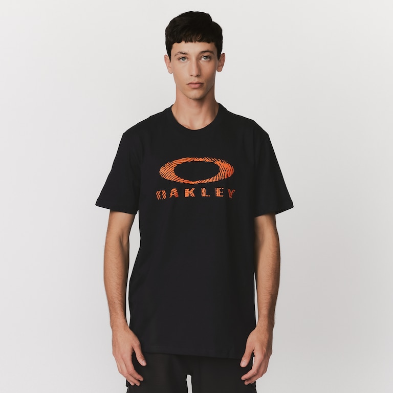 Camiseta Oakley Ellipse Fingerprint - Blackout