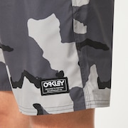Wanderlust 18" Rc Beach Short - B1B Camo Dark Grey