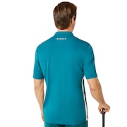 Infinity Line Golf Polo Short Sleeve - Petrol