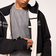 Tc Reduct Earth Shell Jacket - Arctic White/Blackout