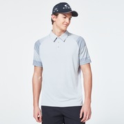Dot Sleeves Polo - Lunar Rock