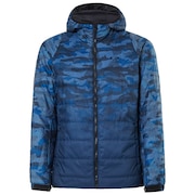 Enhance Insulation Quilting Jacket 8.7 - Blue Storm Print