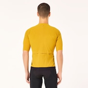 Gridskin Pinstripe SS Jersey - Amber Yellow