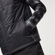 Tc Skull Puffy Vest - Blackout
