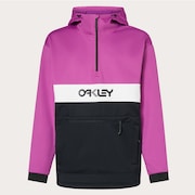 Tnp Nose Grab Softshell Hoodie - Blackout/Ultra Purple