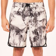 Session Rc 19" Boardshort - Rocks Print Gray