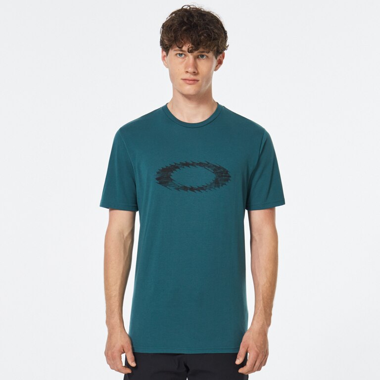 Blurred Static Icon Tee - Bayberry