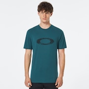 Blurred Static Icon Tee - Bayberry