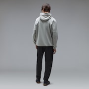 Striking Matelasse Hoodie - New Athletic Grey